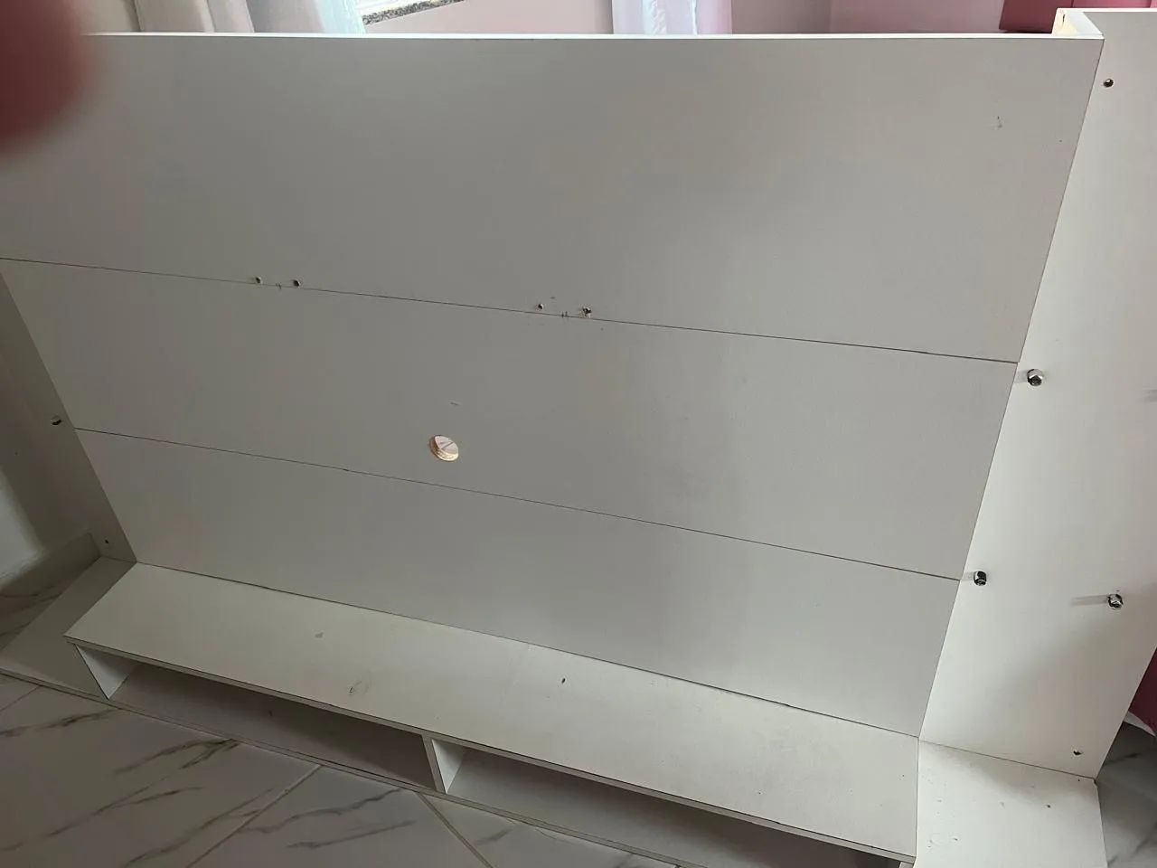 Reck com painel sala 