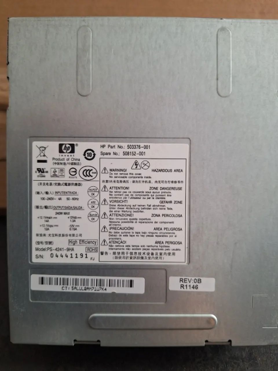 FONTE ATX HP - Foto 3