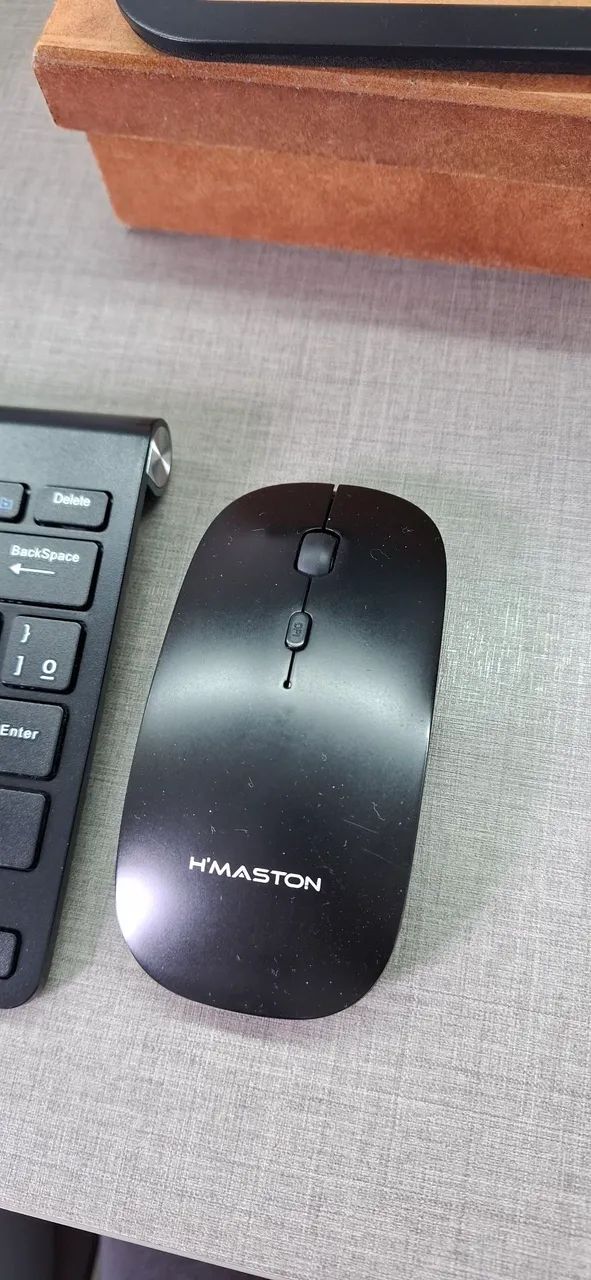 Kit Teclado e Mouse sem fio 2.4 GHz Hmaston - Foto 2