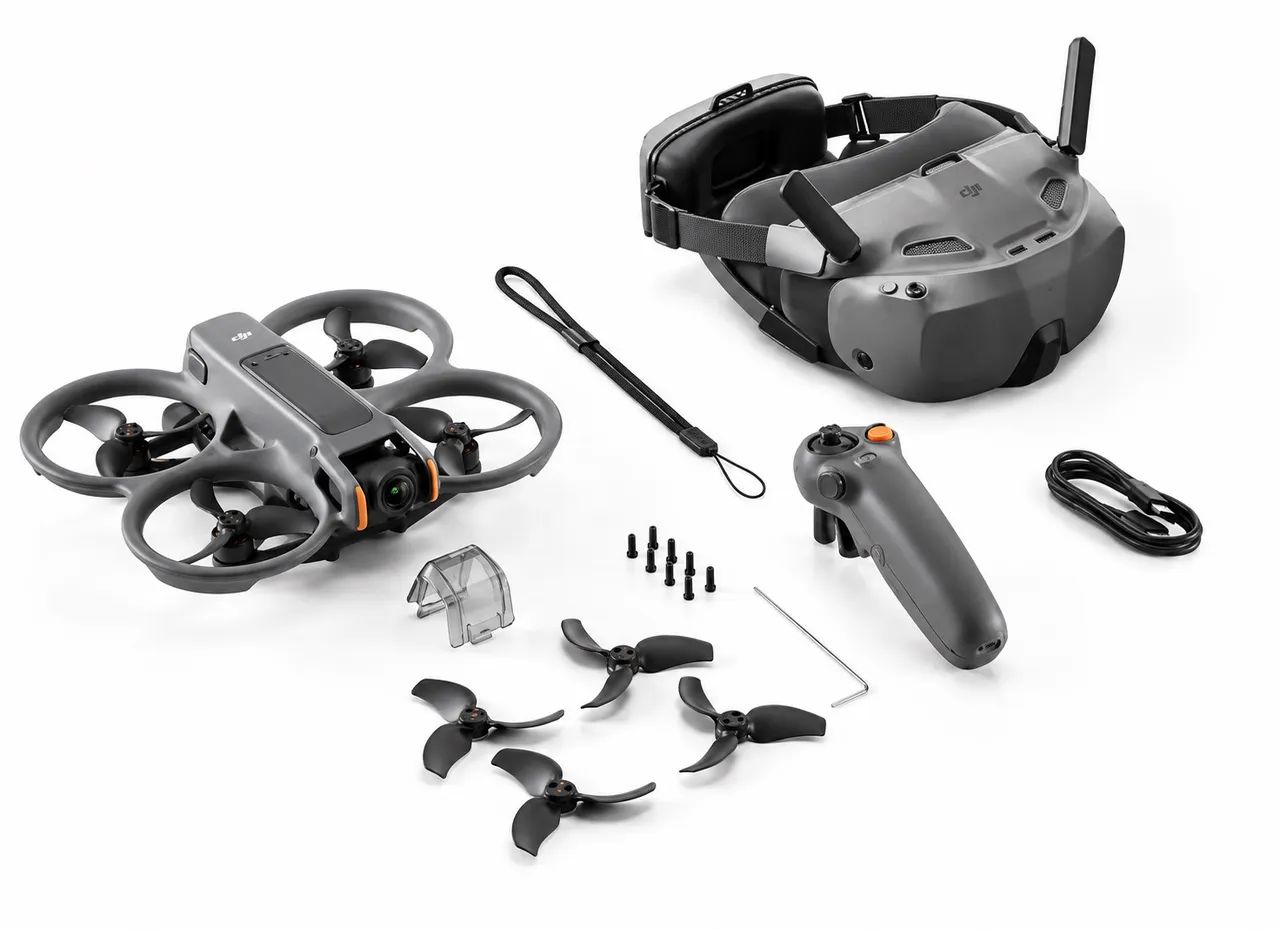 Drone dji avata 2 fly smart combo 1 bateria 