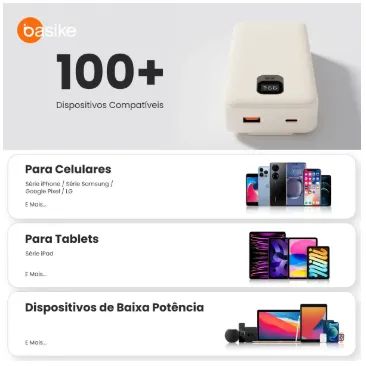 Basike Power Bank 22.5w 20000mah - Foto 4