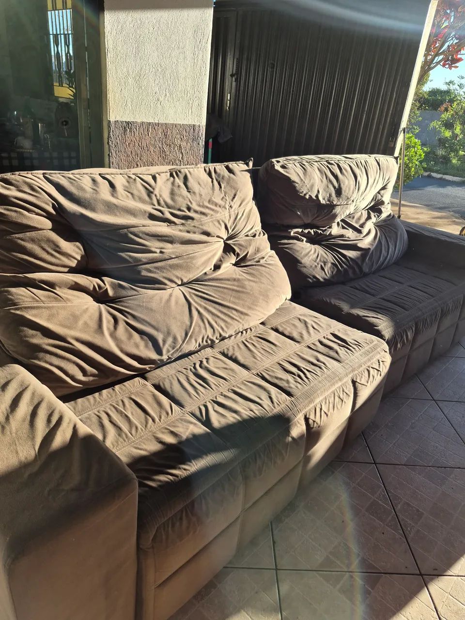 Sofa retratil e reclinavel