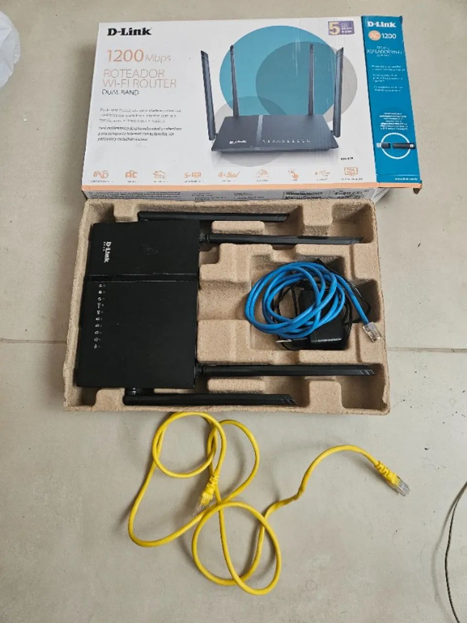 Roteador AC 1200 Mbps Mimo D-Link DIR-815  - Foto 4