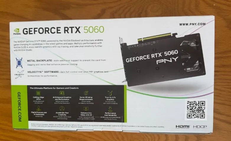 Placa de vídeo NVIDIA GeForce RTX 5060 8gb PNY NOVA - Foto 2