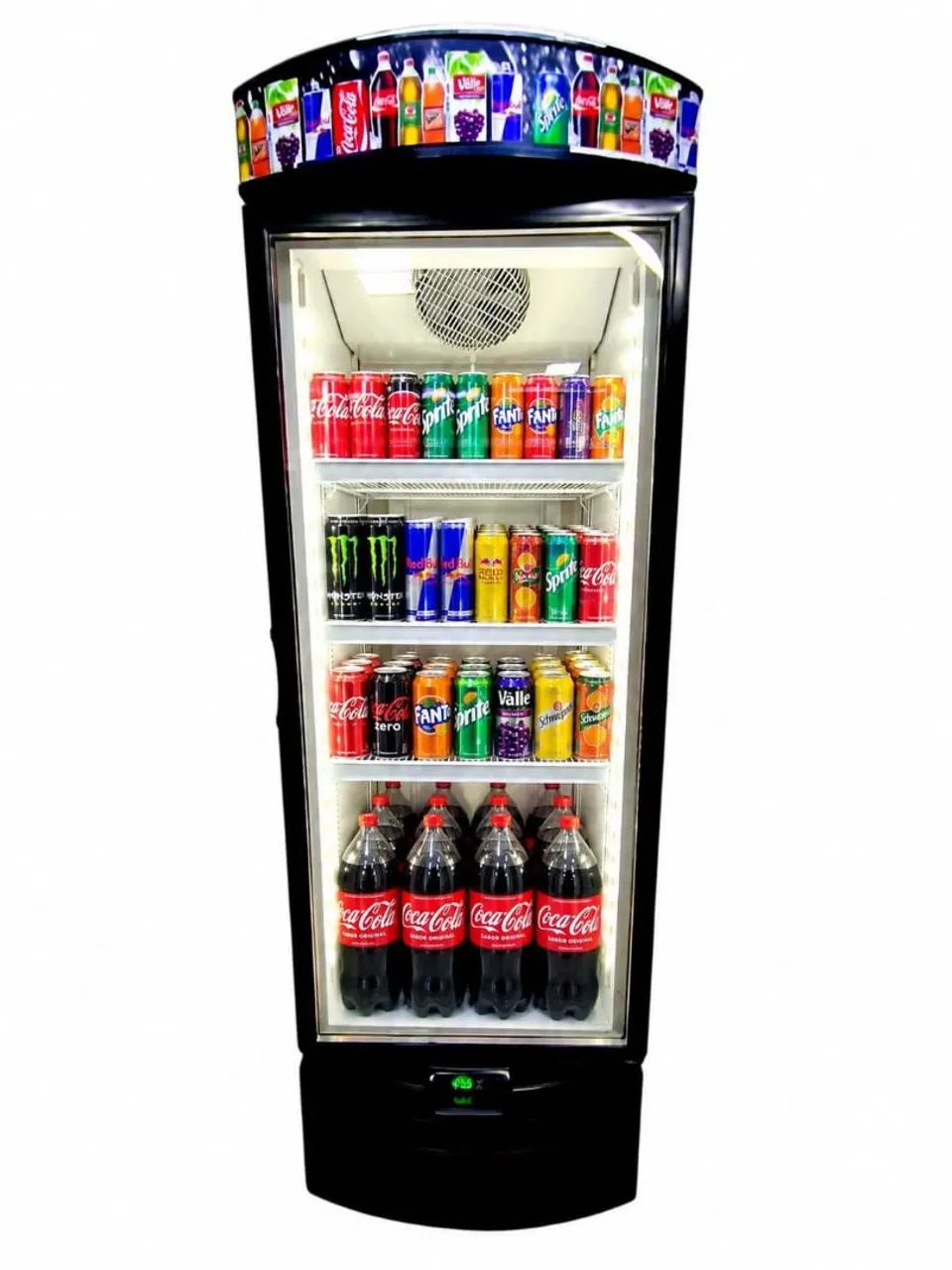 Freezer expositor visa cooler Metalfrio 