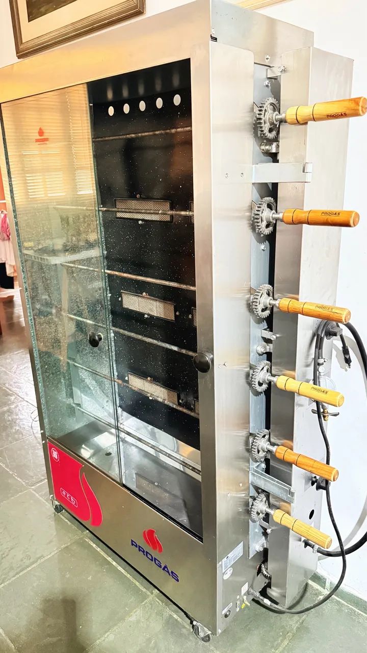 MÁQUINA DE ASSAR FRANGO SEMINOVA - Foto 5