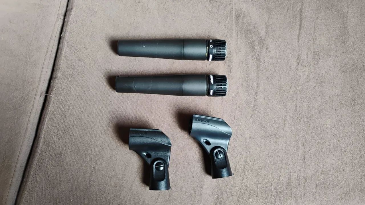 Par de Microfones Shure SM57 - Foto 5