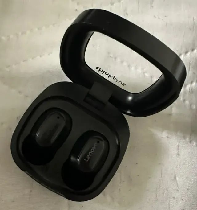 Fone Bluetooth 5.3 Lenovo Xt62 Thinkplus Sem Fio - Preto - Foto 2