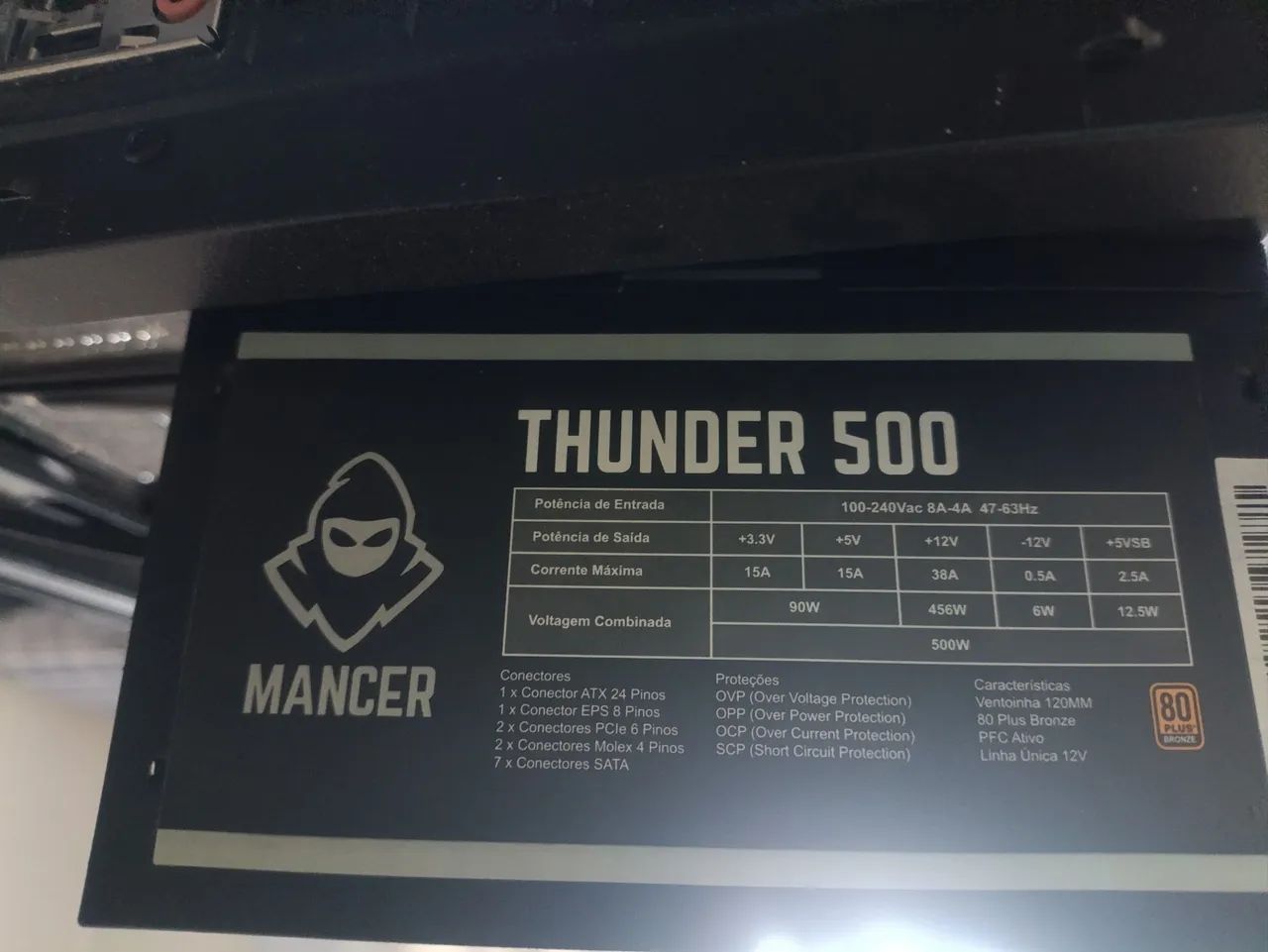 Fonte mancer 500W - Foto 3