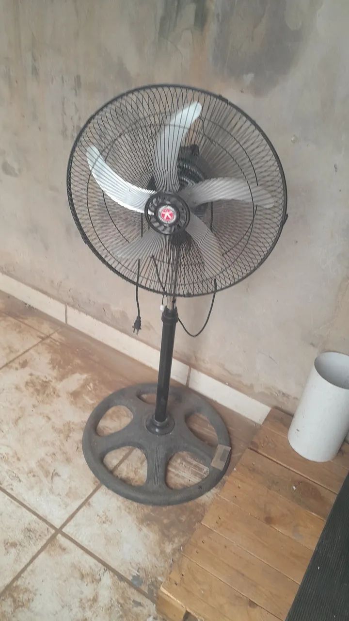 Ventilador com capacitor queimado só trocar