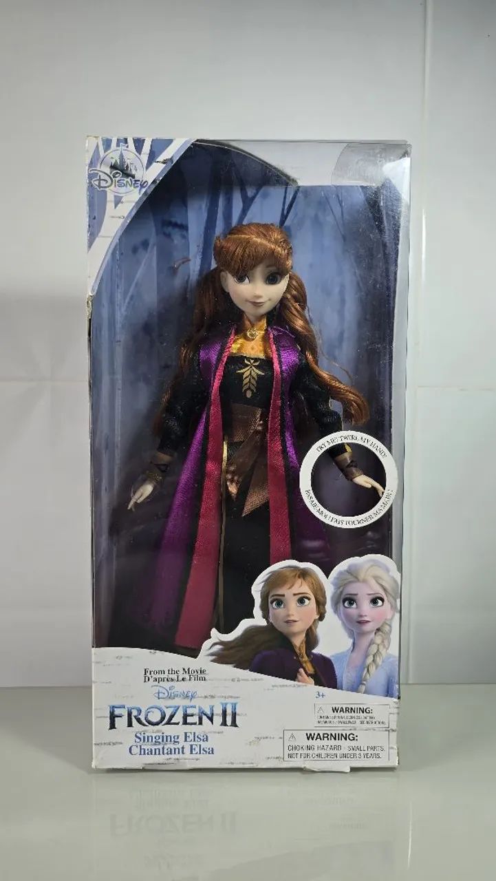 Boneca Frozen Anna sing 