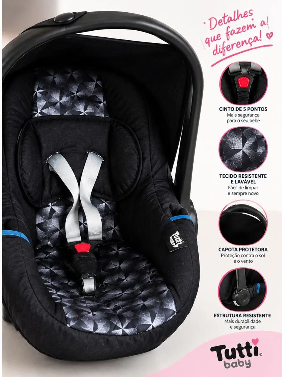 Bebê Conforto Tutti Baby - Foto 3