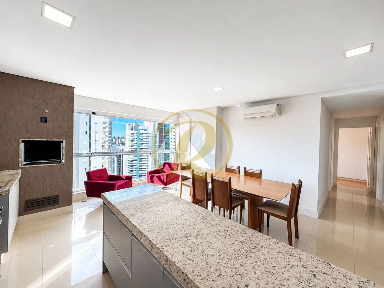 Apartamento MOBILIADO na Gleba Palhano Edifício Ária Residence