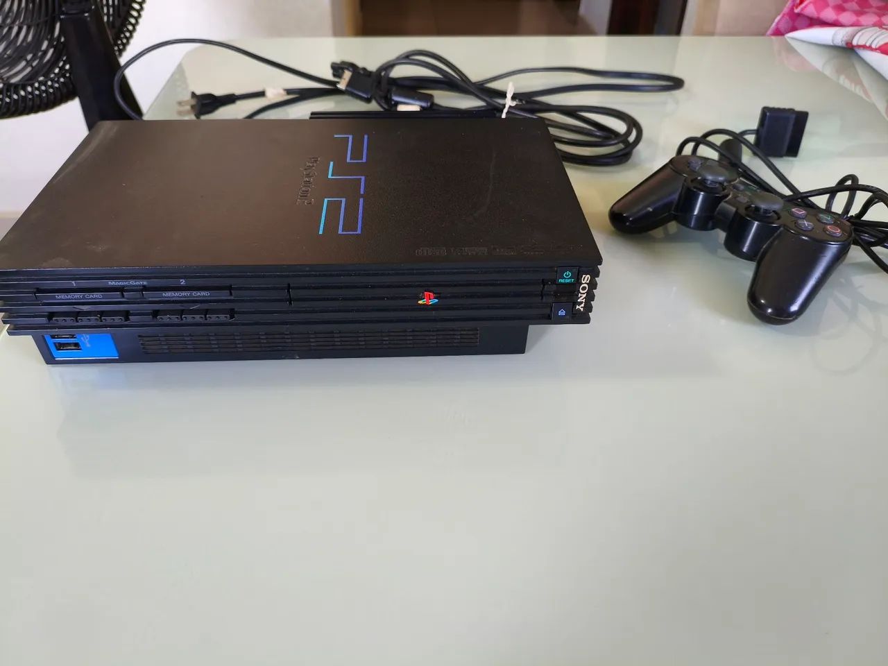 PS2 FAT com Modem e Vídeo componente  - Foto 2