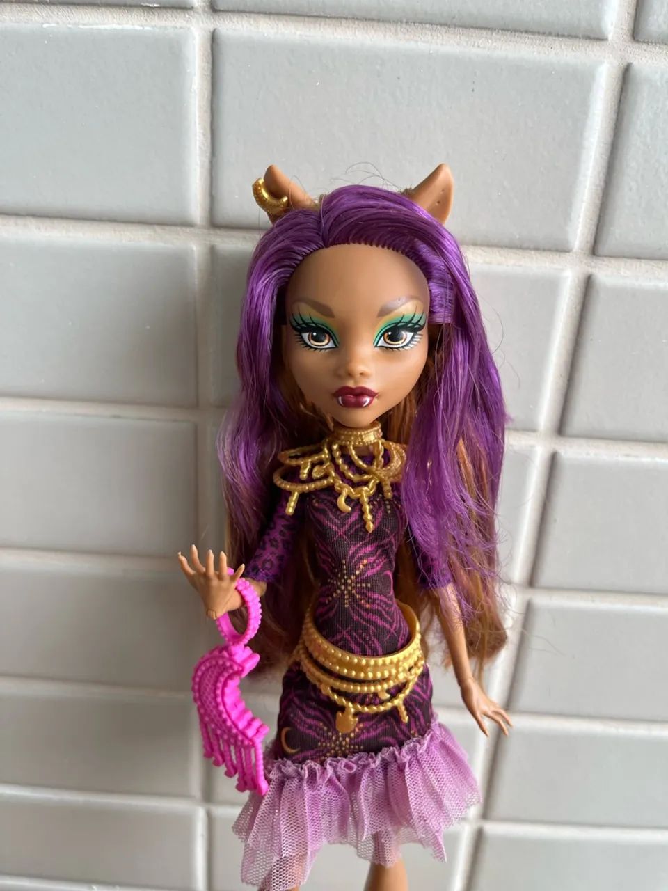 Monster High Clawdeen Wolf Frights Camera Action - Foto 2
