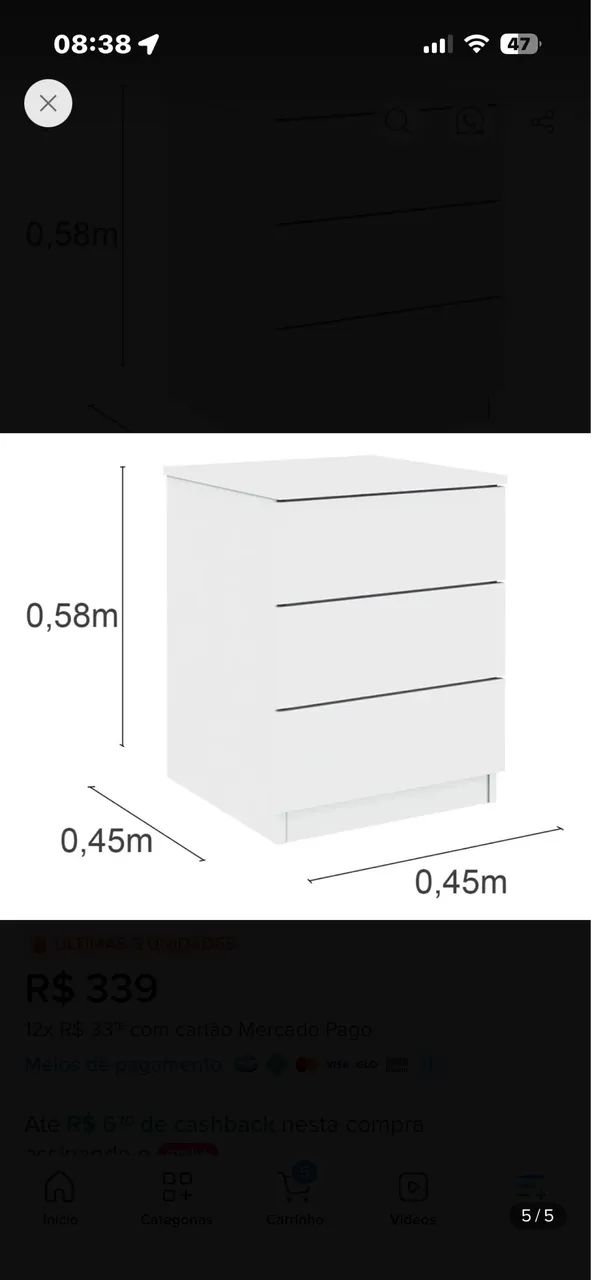 Mesa Cabeceira