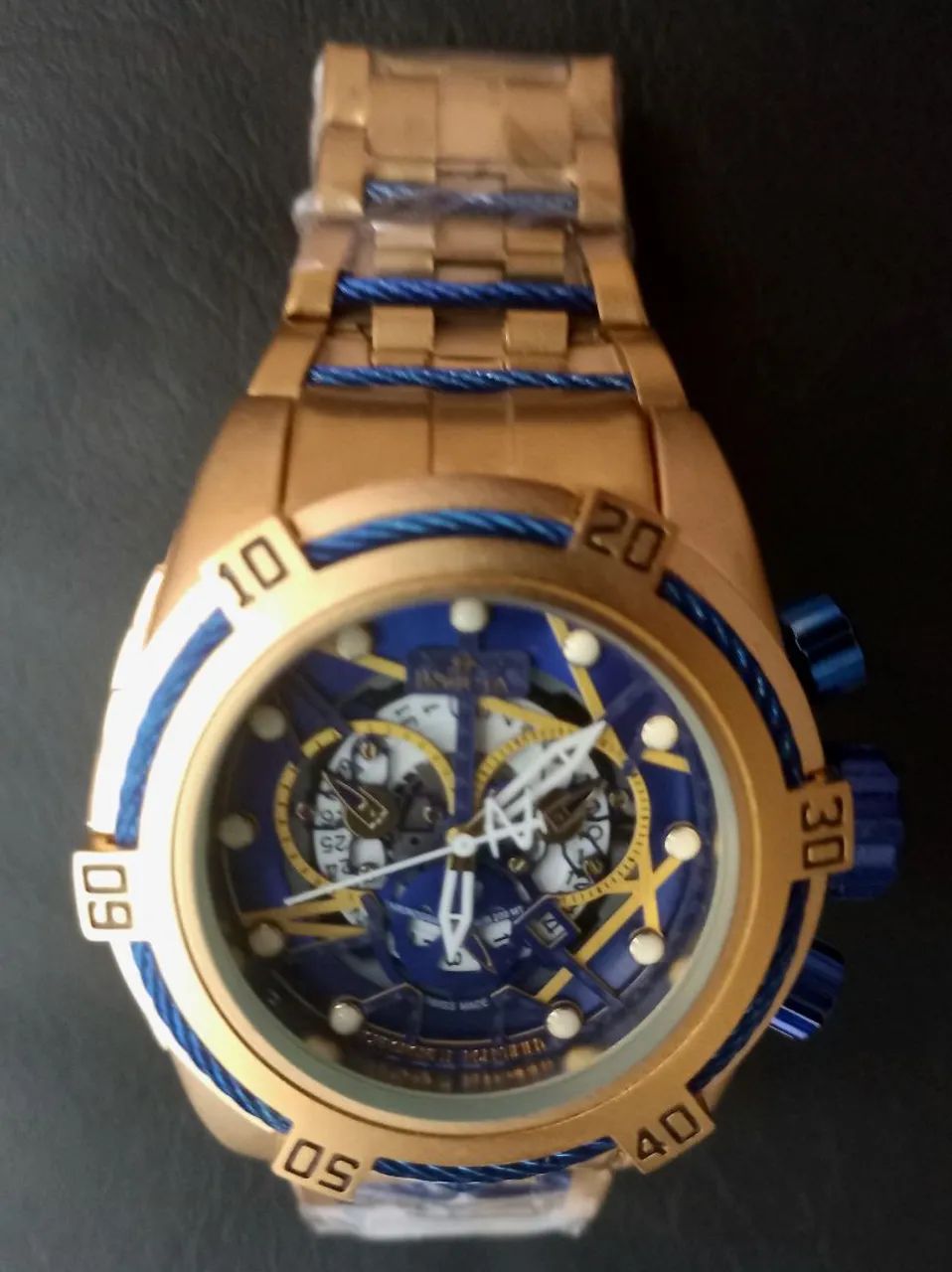RELÓGIO MASCULINO INVICTA ZEUS BOLT - Foto 3