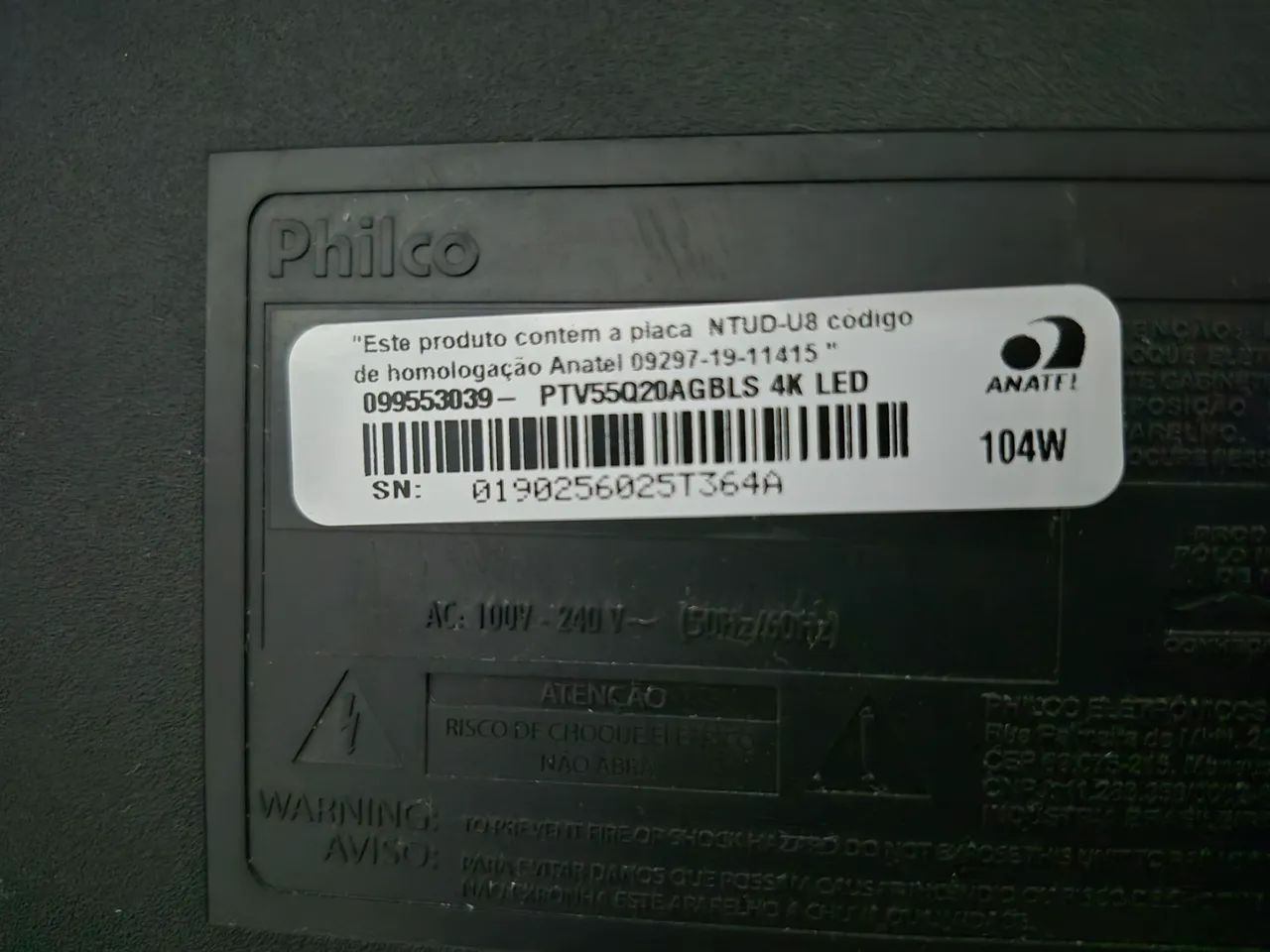 Tv p/retirada de peças - Foto 4