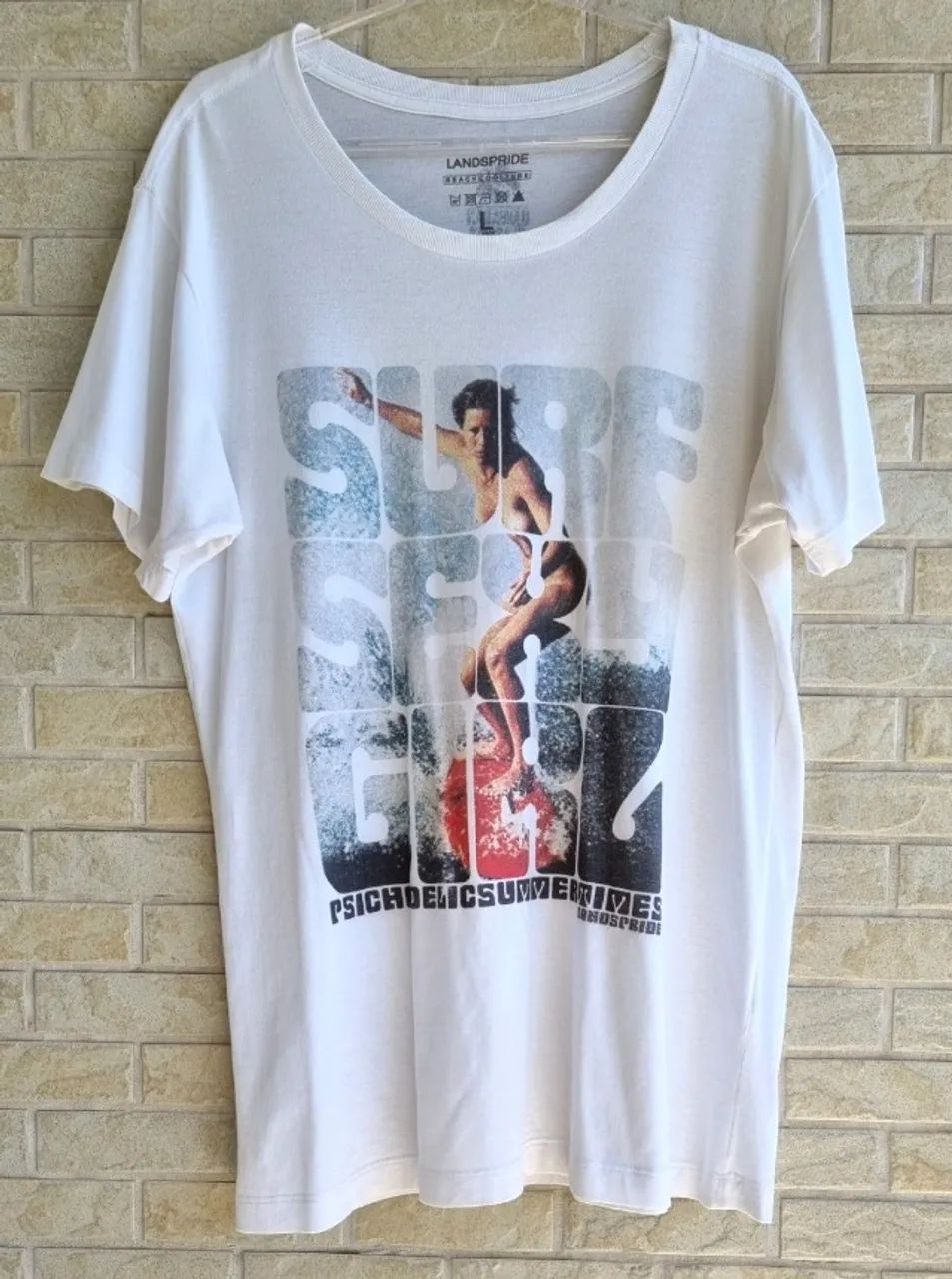 Camiseta Landspride Psichodelic Summer Times - G