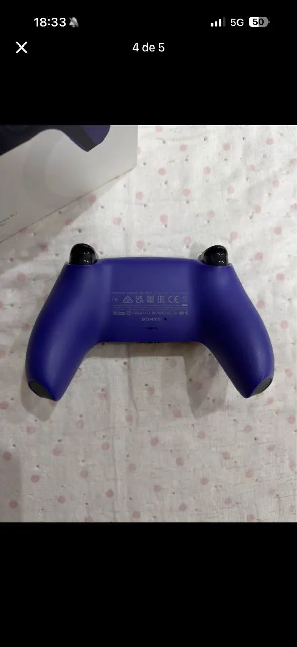 Controle de Ps5 zerado - Foto 4