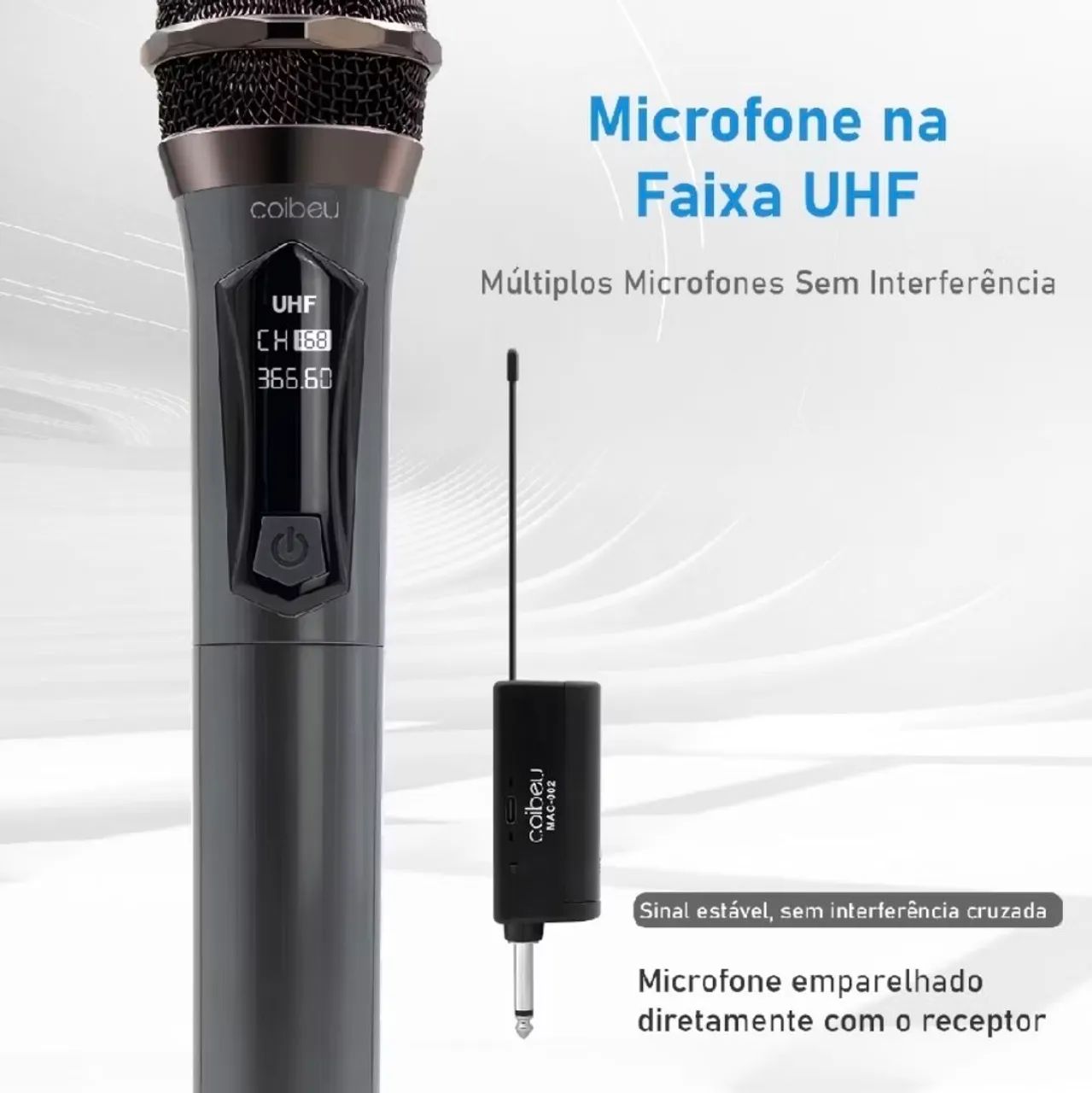 Microfone duplo original  - Foto 3