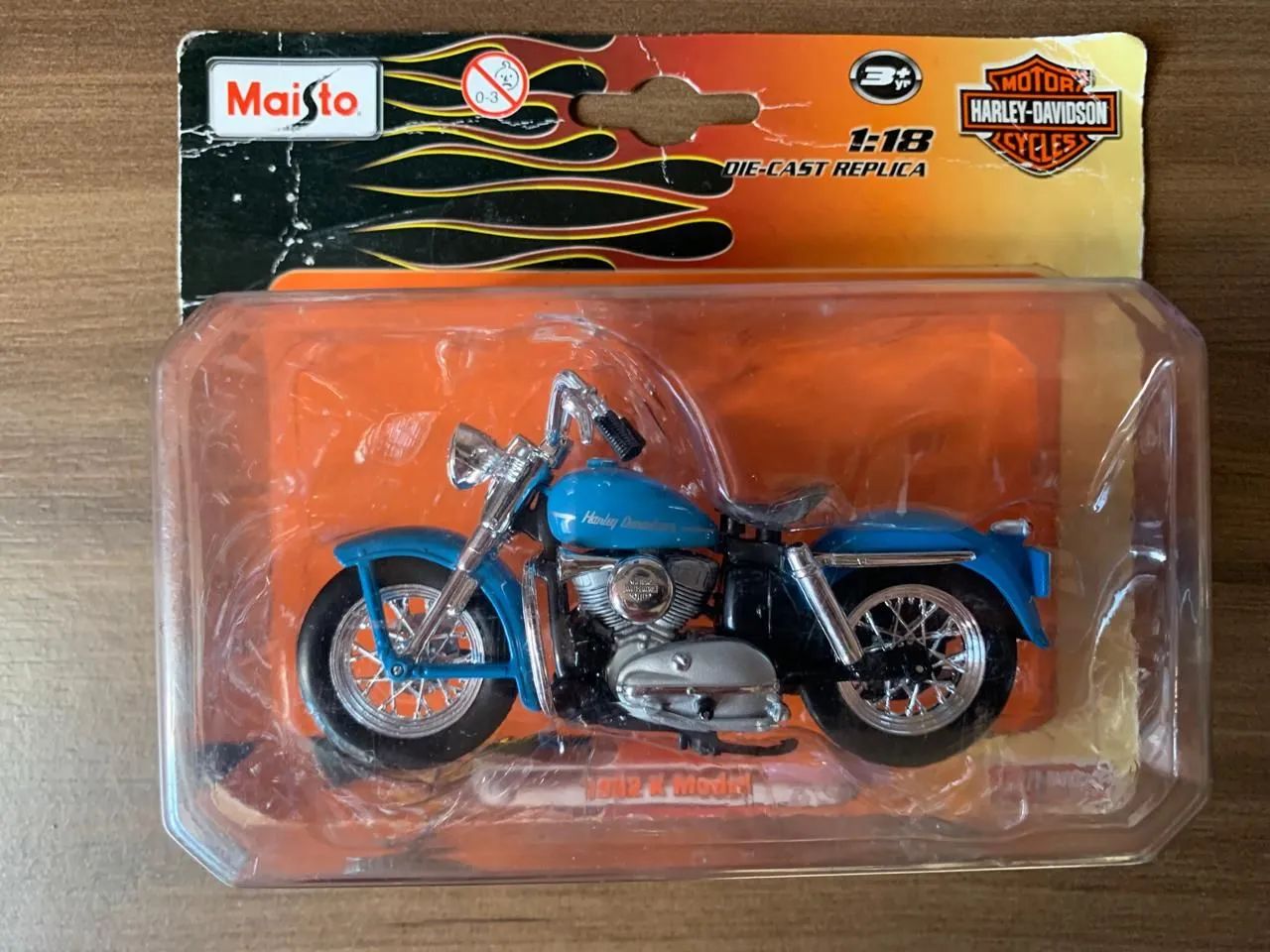 Mini moto Harley 1:18 - Foto 2