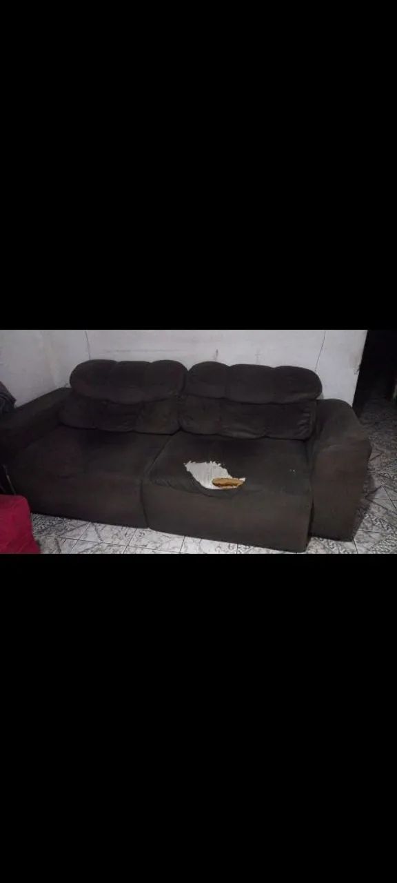 Sofa retratil 3 lugares - Foto 2