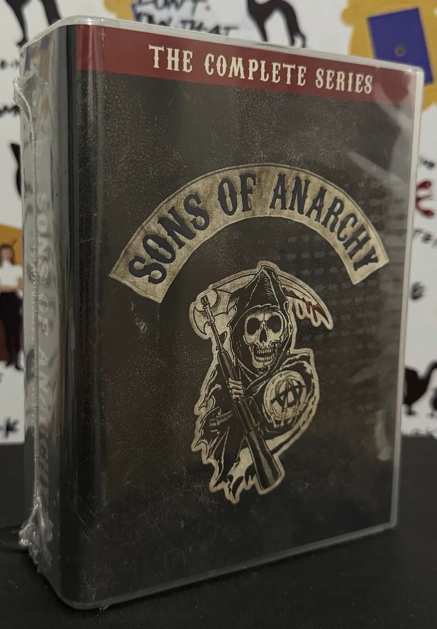 BOX DVD IMPORTADO SONS OF ANARCHY (LACRADO REGIÃO 1) - Foto 2
