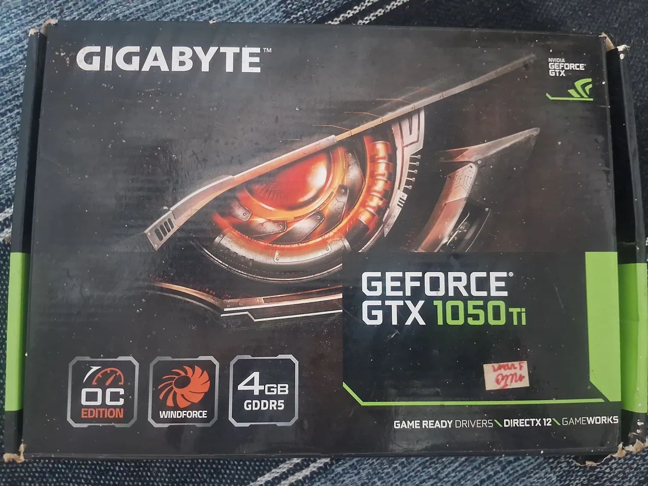 Placa de vídeo  Gigabyte 