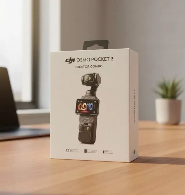 Câmera Dji Osmo Pocket 3 Creator Combo Preto Black - Câmeras e