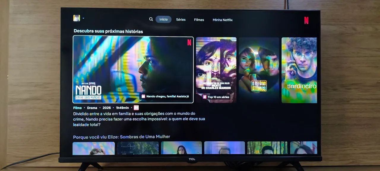 SMART TV 32" POLEGADAS TCL (ACEITO TROCAS) LEIA A DESCRIÇÃO! - Foto 2