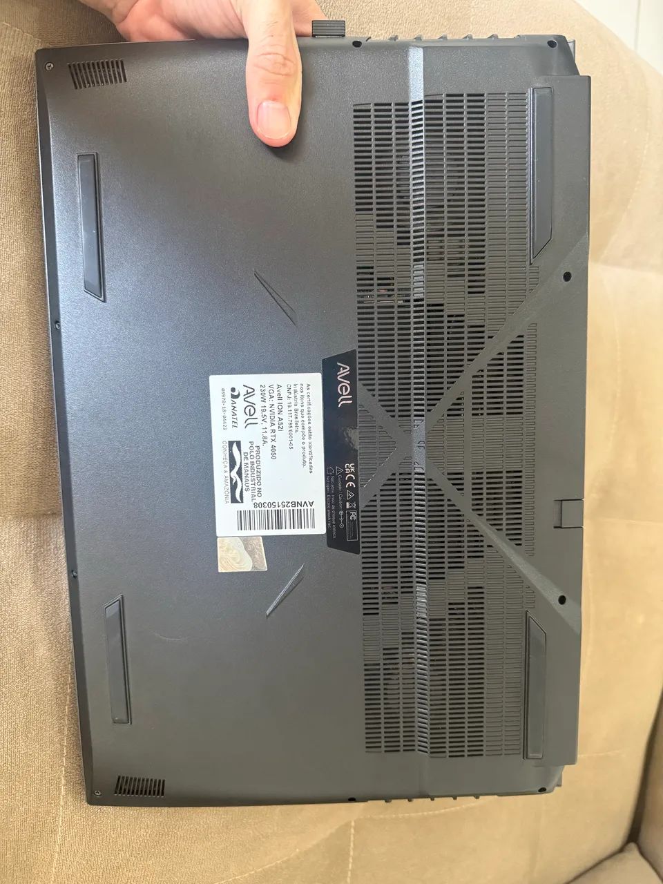 Vendo Notebook AVELL ÍON A52i i7 RTX 4050 - Foto 5