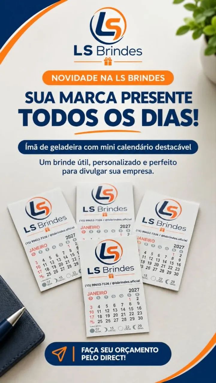 Mini calendário  - Foto 2
