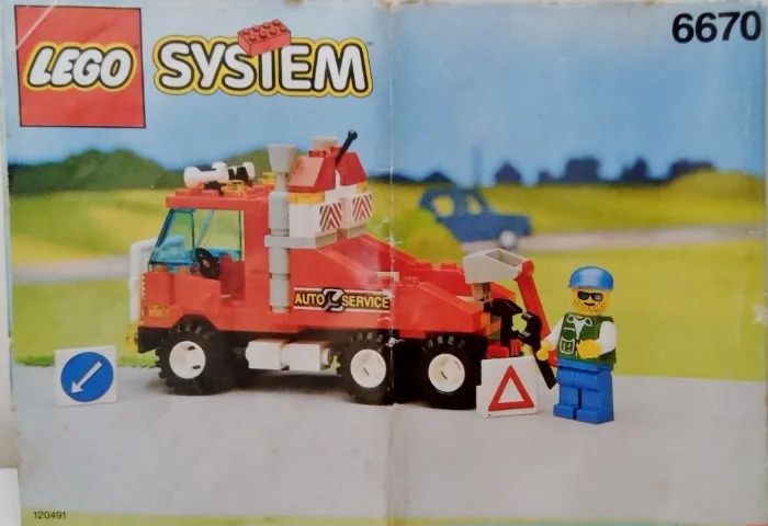 Lego System 6670 "Rescue Rig" (Ano 1993)