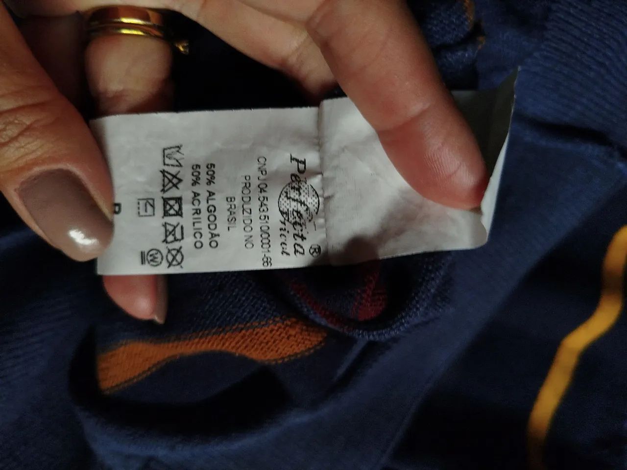 Blusa de malha masculina P - Foto 5