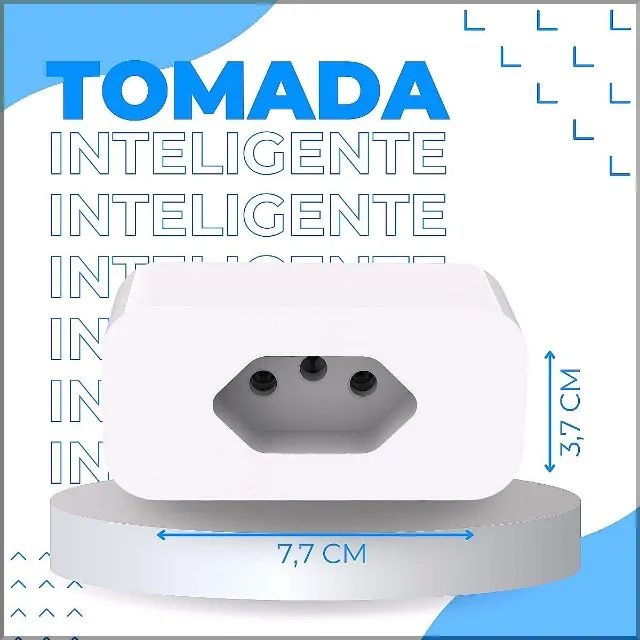 Adaptador WiFi inteligente 10a compatível com Google e Alexa 110/220 Pronta Entrega - Foto 4