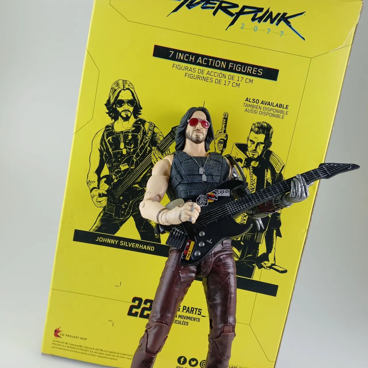 Boneco Cyberpunk 2077 - Johnny Silverhand