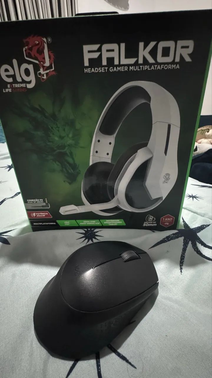 Notebook Samsung + Fone Gamer e Mouse - Foto 3