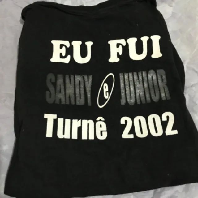 Camiseta Sandy e Junior 2002 - Foto 2