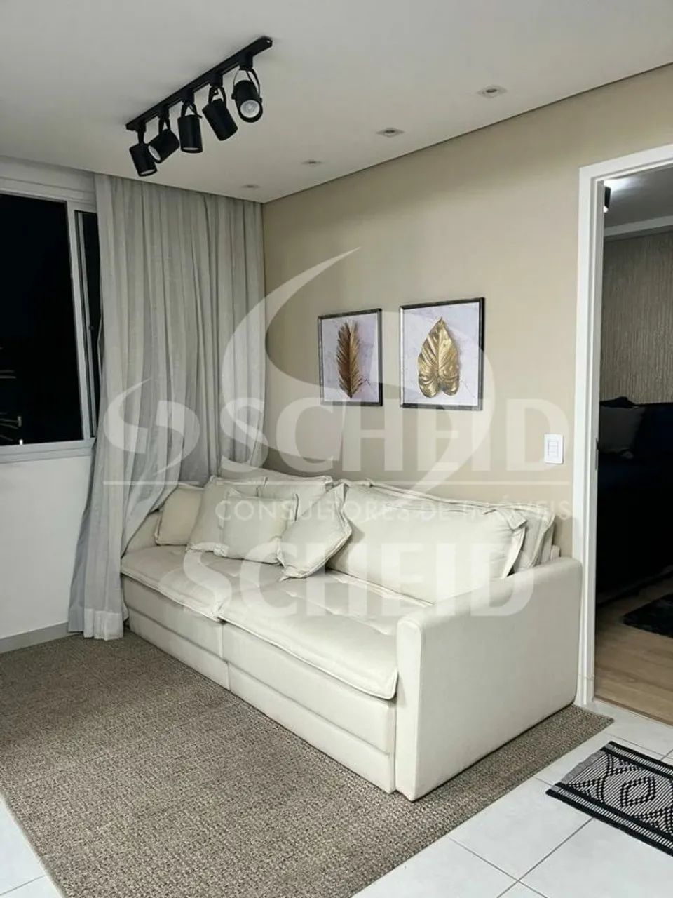 Lindo apartamento para locação 2 quartos Mobiliado - Foto 3