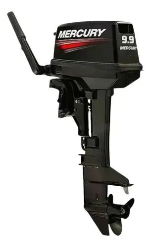 MOTOR MERCURY 9.9 HP NA CAIXA  - Foto 3