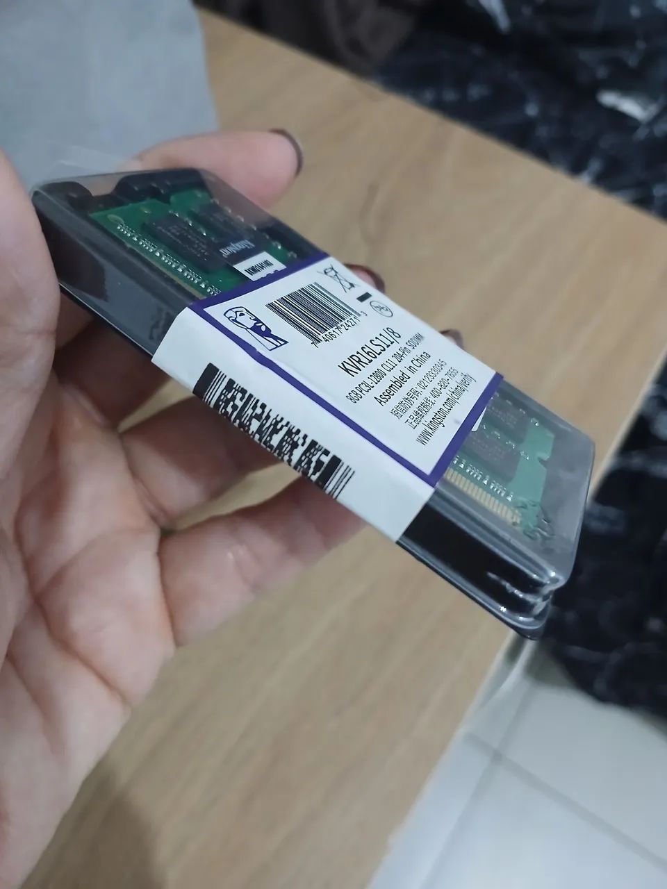 Memória ram 8gb Kingston - Foto 3