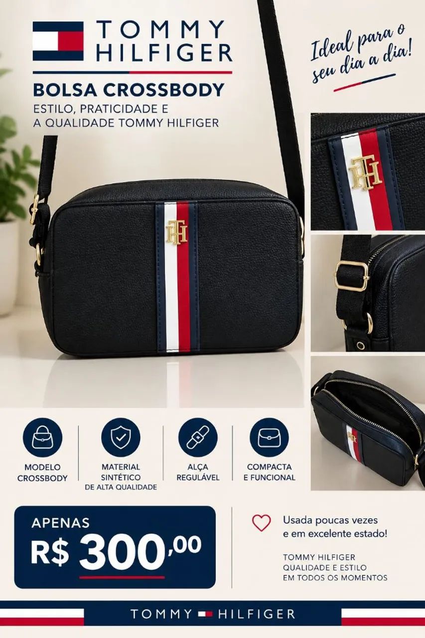 Bolsa Crossbody Tommy Hilfiger 