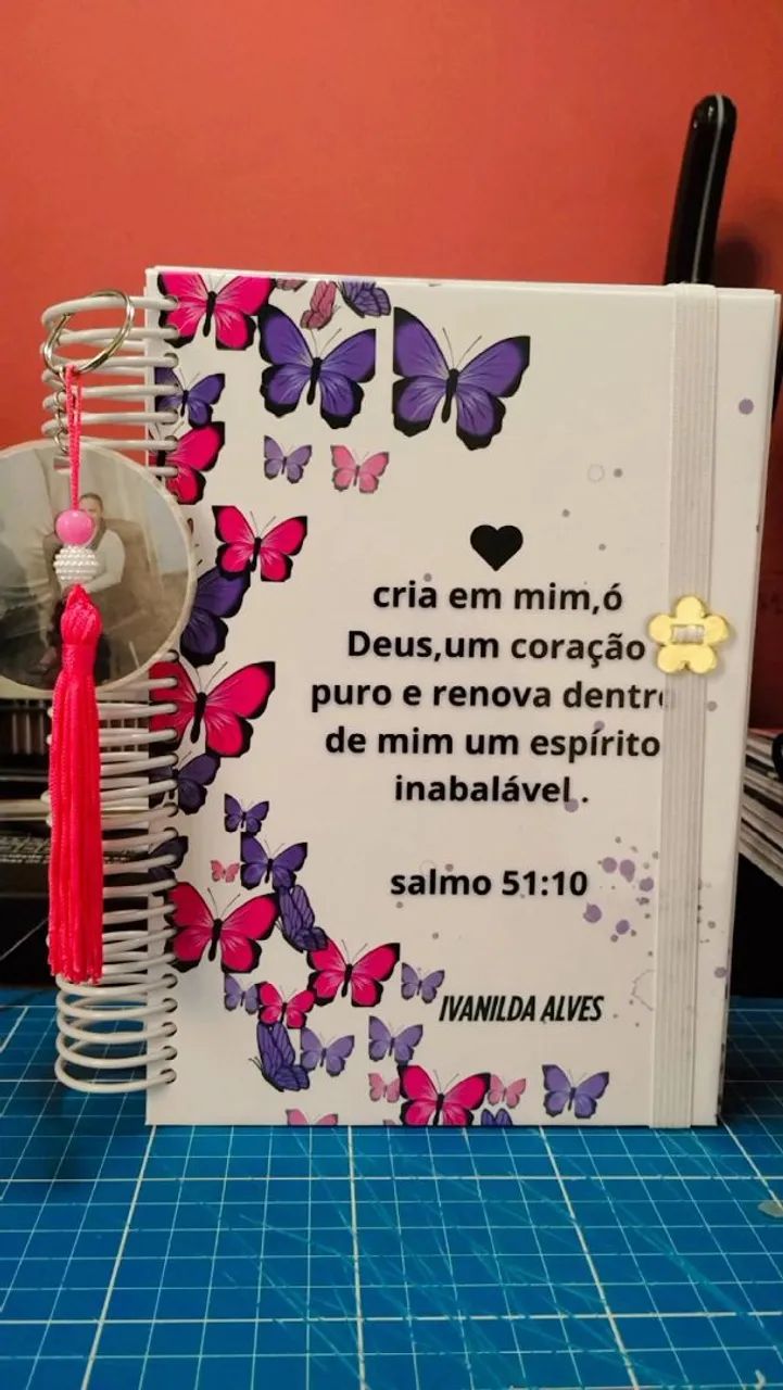 AGENDAS PERSONALIZADAS "feito a mão" - Foto 4