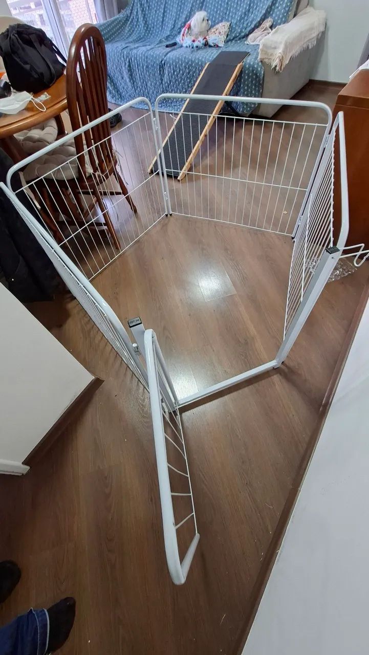Cercadinho dobrável PET - Usado  - Foto 3