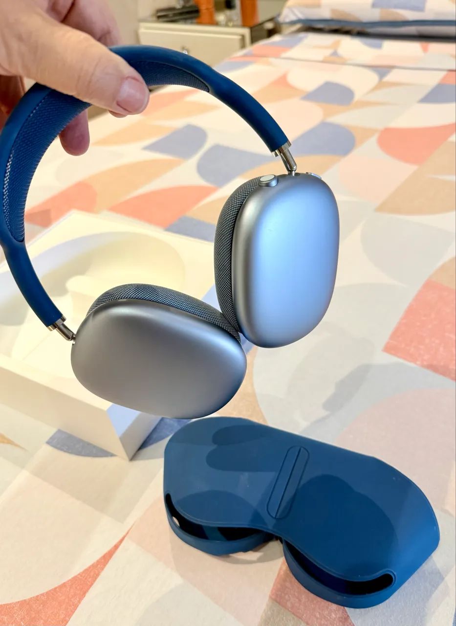 AirPods Max Apple Azul pouquíssimo uso - Fones de Ouvido - Santana