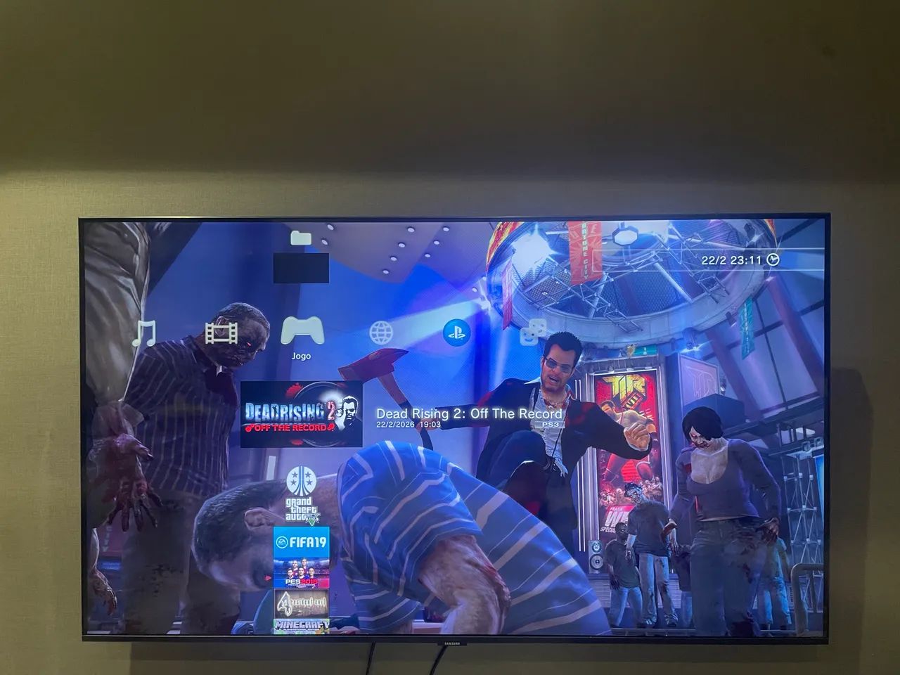 PS3 Slim 120gb com vários jogos - Foto 6