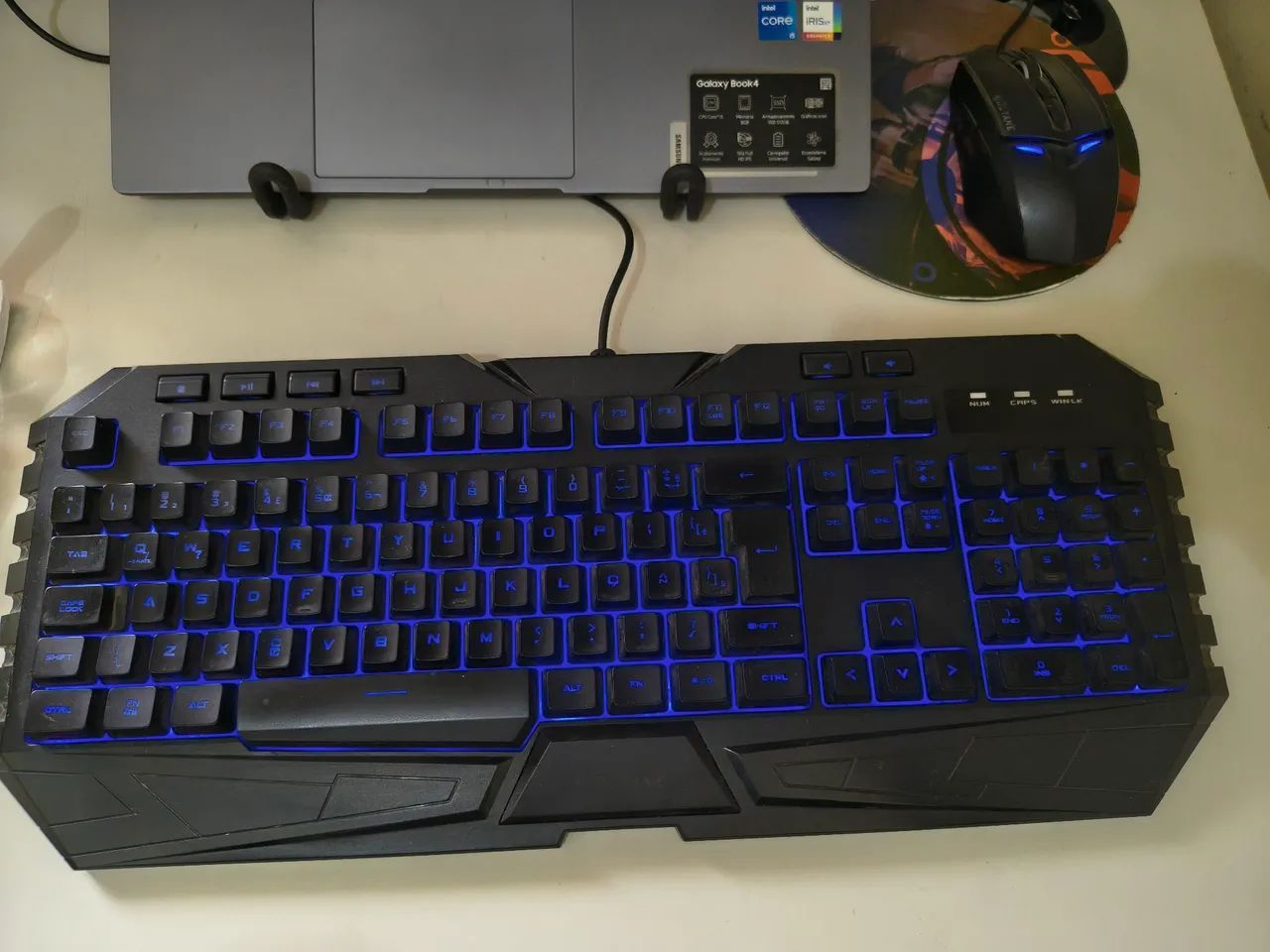 Teclado e Mouse Gamer Iluminado + Brinde - Foto 5