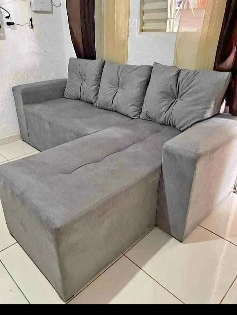NOVO de fábrica sofá 