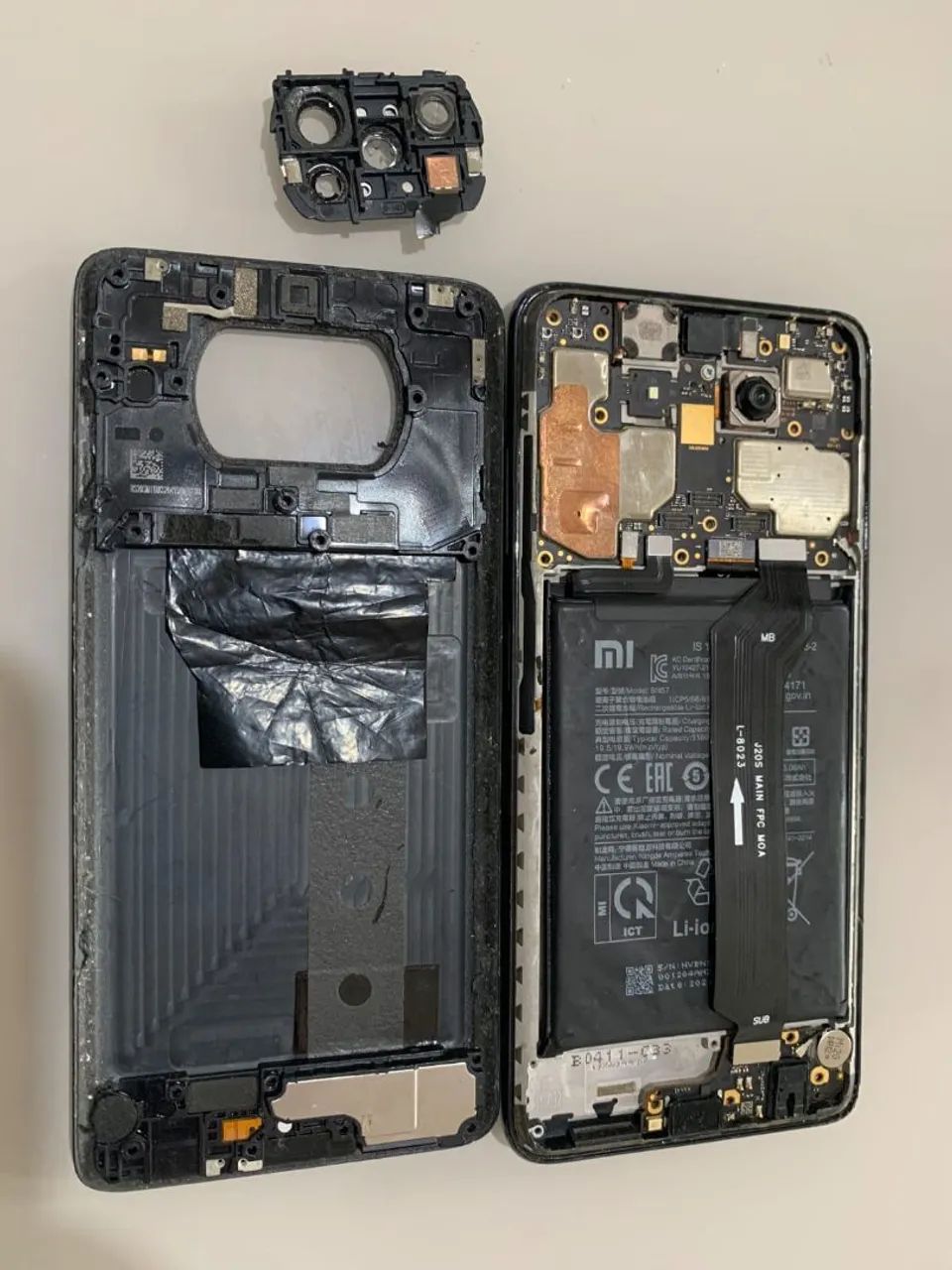 POCO X3 PARA RETIRADA DE PEÇAS  - Foto 4